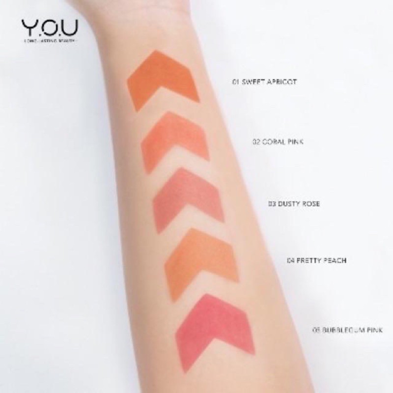 pp.x - Y.O.U the simplicity Flush blush on -- blush on You