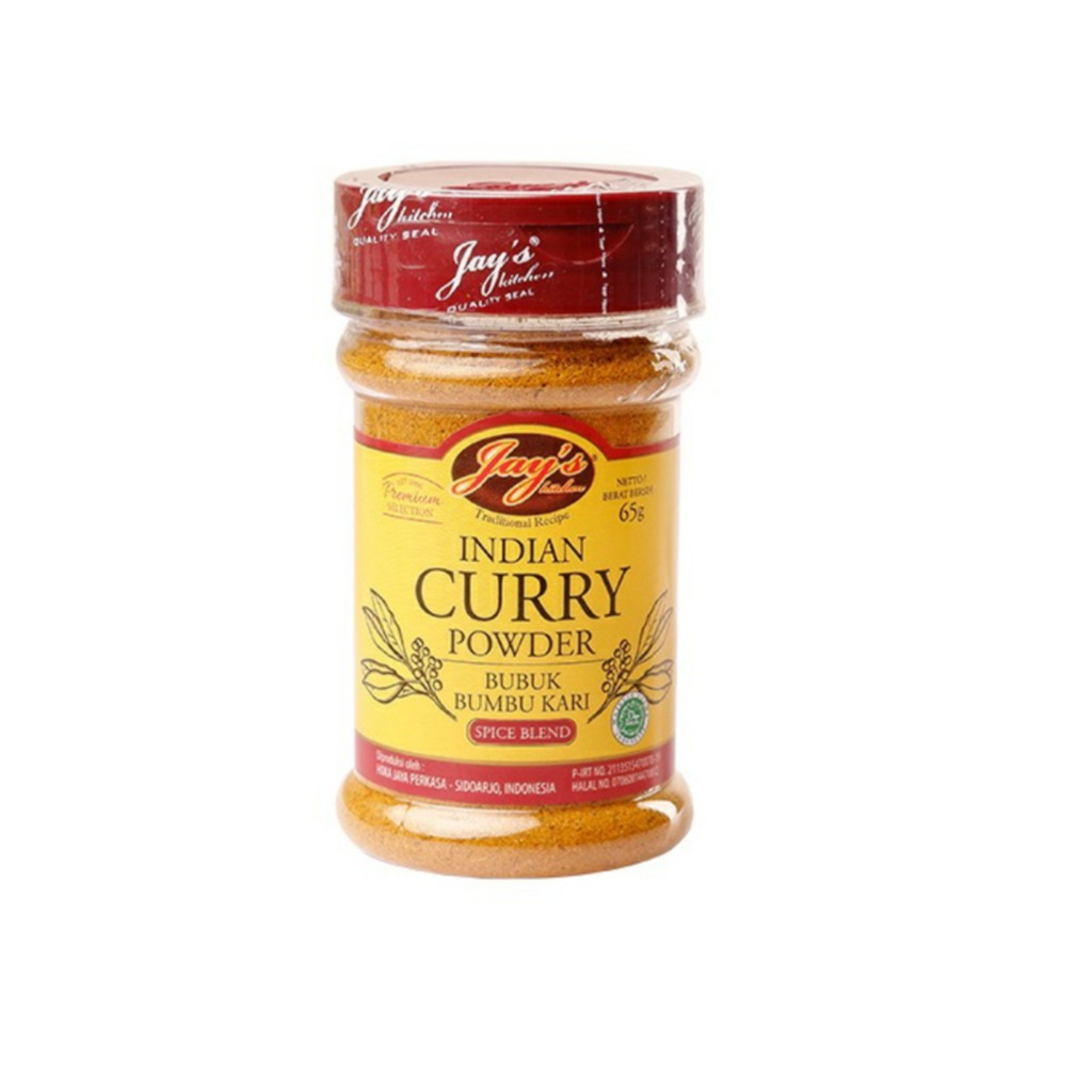 

JAY'S INDIAN CURRY POWDER 65GR - HJP066