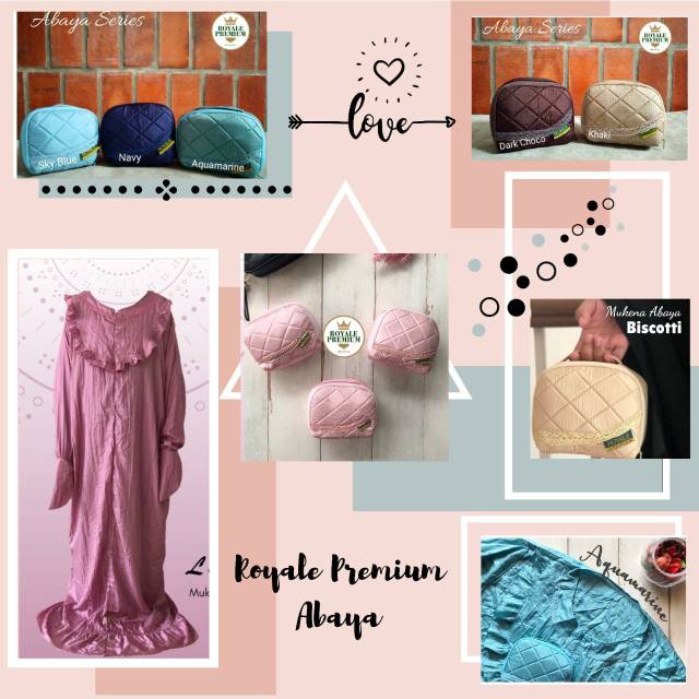 Mukena abaya royale premium