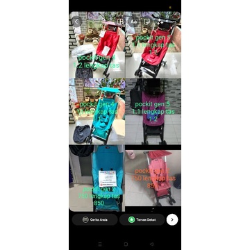 stroller esmio iconic pockit isport minima joie nuna preloved