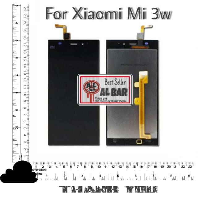 LCD Xiaomi Mi3 / Mi3w / Mi 3w 3 Original Fullset Touchscreen
