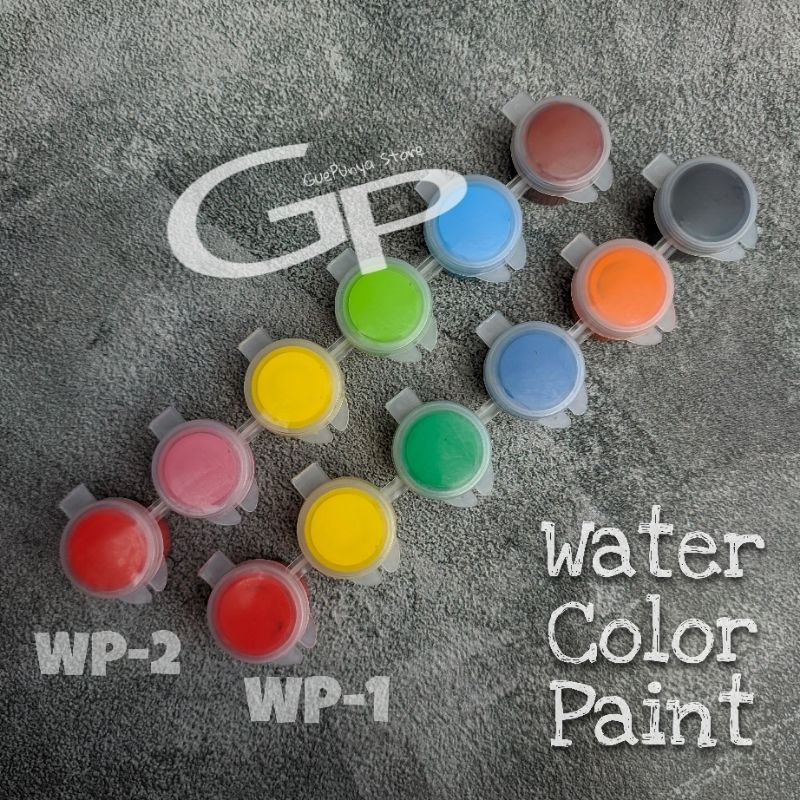 

Water Color Finger Paint GIOTTO dan Cat Acrylic 6 Warna Kemasan Pot 5mL free Kuas Guepunyastore Surabaya