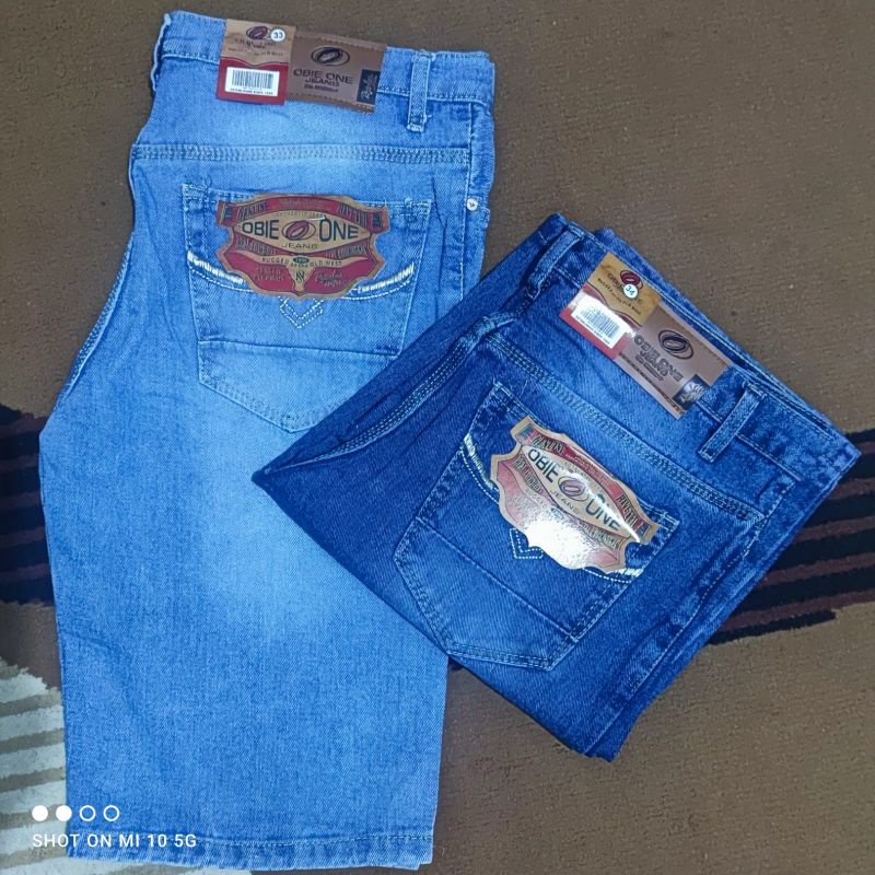 CELANA PENDEK JEANS STANDAR PRIA NEW / CELANA PENDEK  REGULER PRIA 27 SAMPAI 38