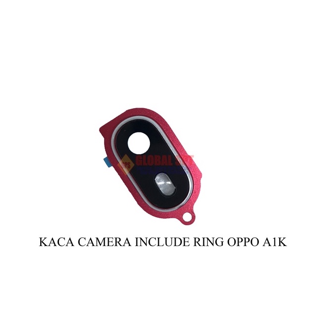 KACA CAMERA INCLUDE RING SET OPPO A1K / KACA LENSA KAMERA