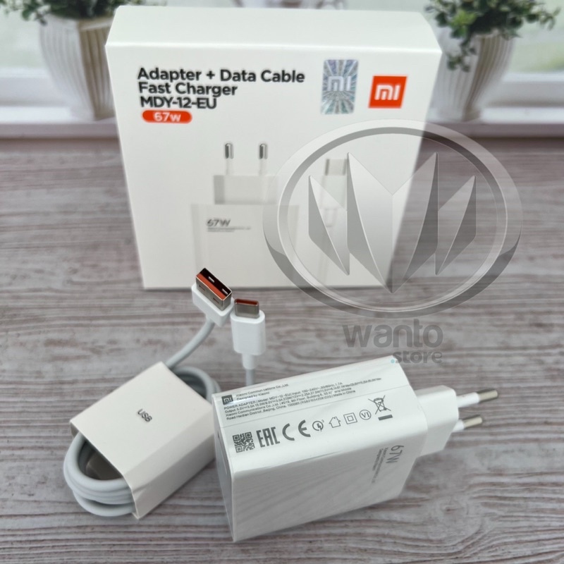 Charger Xiaomi 67W Original 100% Fast Charging Turbo