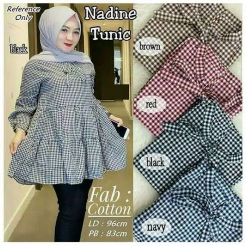 Baju Wanita Terbaru Nadine Tunik