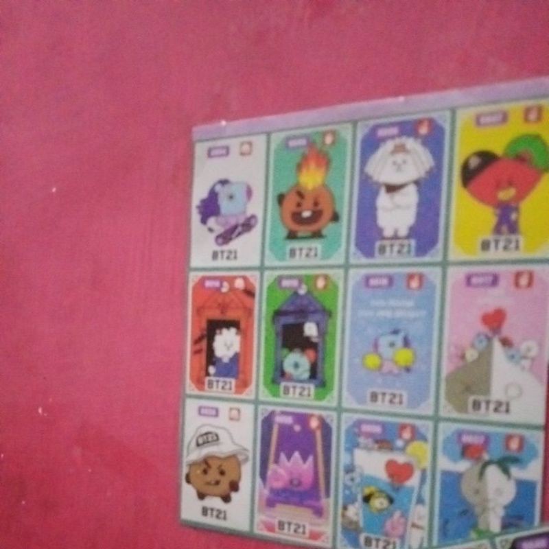 Jual kartu BT21 | Shopee Indonesia