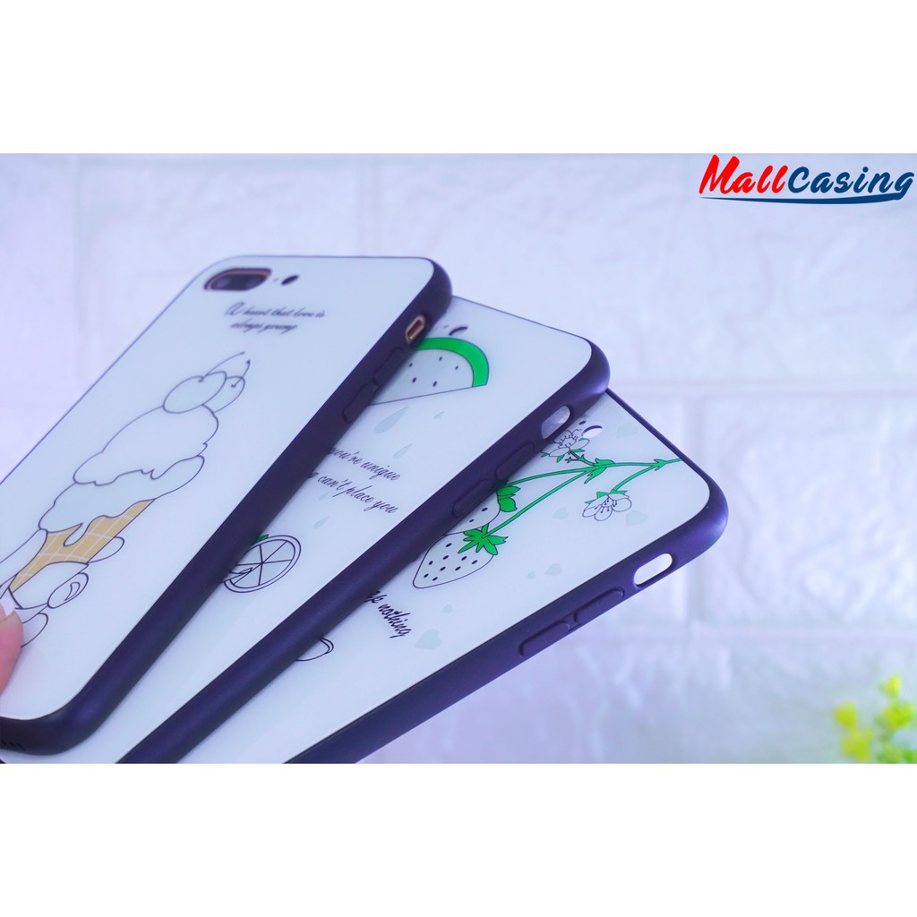 MallCasing - Samsung M20 | Samsung M21 | Samsung M30S Ultra Ultra Violet Glass Case Glow In The Dark