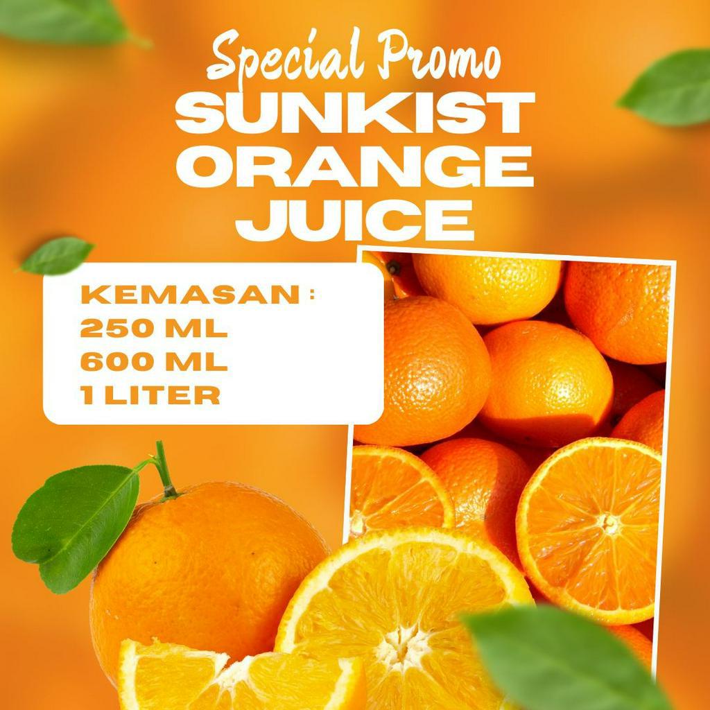 

Fresh Juice Sunkis Orange Jus Jeruk 250ml 600ml 1 Liter