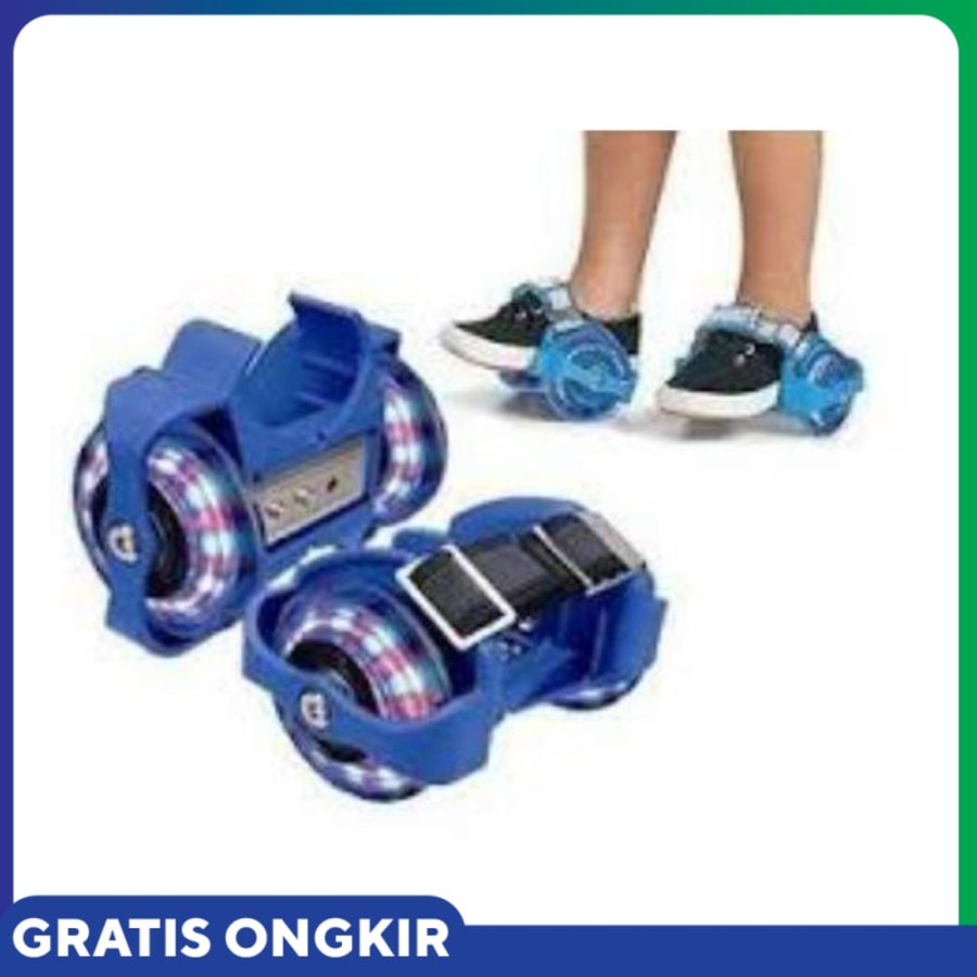 Roller Skates LED Sepasang | Flashing Roller