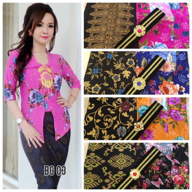 Set kebaya jadi buble stretch