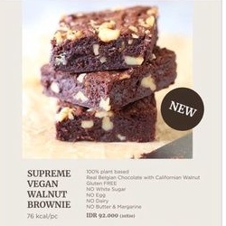

Vegan Gluten Free Diet Walnut Brownie Low Calories