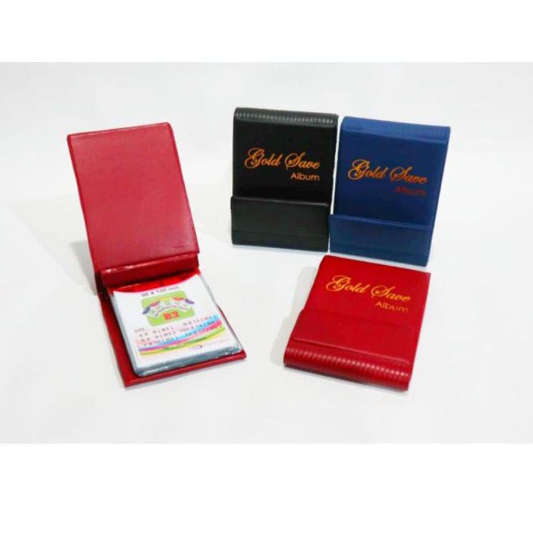 {MDG.15Jn22ј} Gold save album penyimpanan emas antam tempat mini gold dompet album emas antam