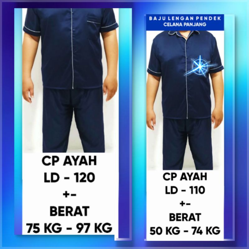 piama pasangan suami istri couple / cowok cewek Piyama baju tidur satin polos lengan pendek-3