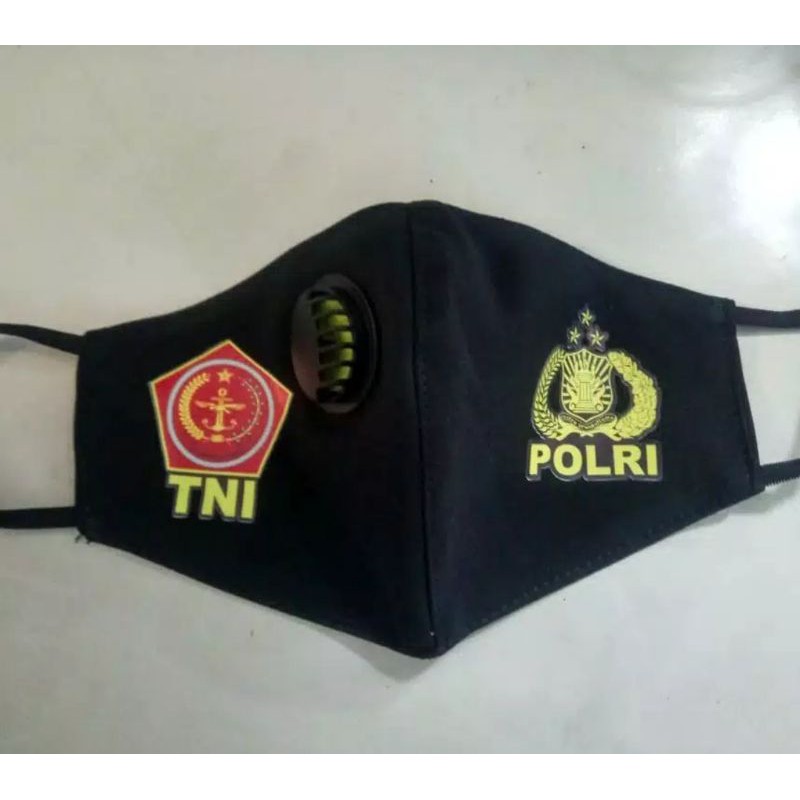 masker safety N95 ventilator  lapis 3 TNI POLRI