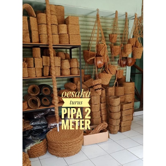 turus tanaman 2 meter isi 2 pcs turus tanaman rambat penyangga cagak tanaman vanili/ phillowdendrum