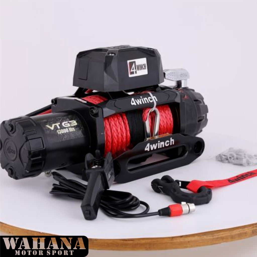 4Winch Winch VT-13000Lbs Gen 3 | Winch 13000Lbs Tali Plasma Offroad