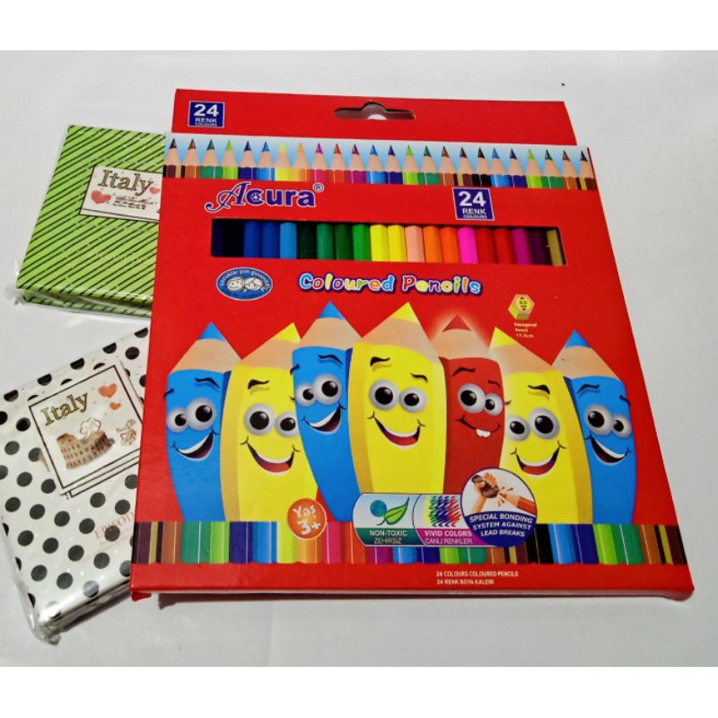 

Pensil Warna 24 Warna