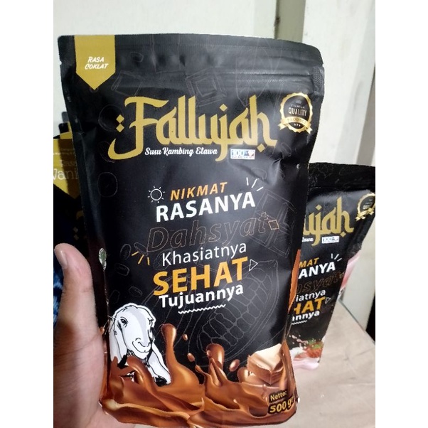 

falluja susu kambing etawa rasa coklat