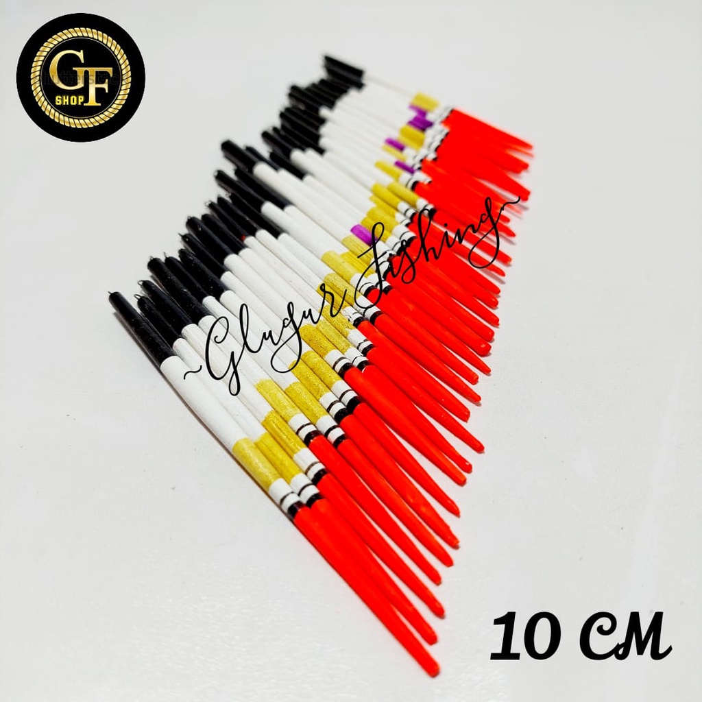 PELAMPUNG PANCING MODEL JARUM BAHAN KAYU 8CM/10CM/12CM/15CM/18CM/20CM