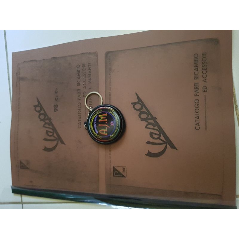 Buku Parts Catalog Catalogue Copian Vespa 98cc 98 Cc