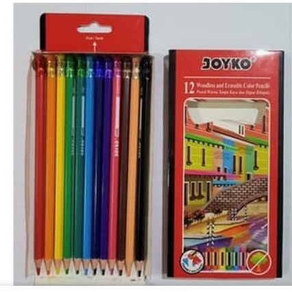 

Color Pencil / Pensil Warna/ keler kayu Joyko dan Bisa Dihapus