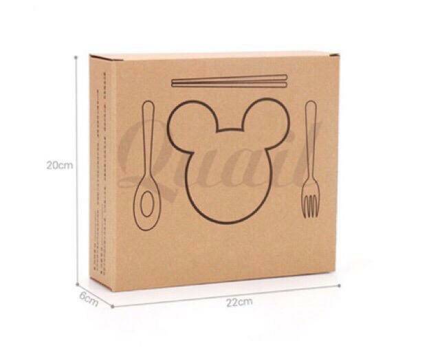 Mangkok set Mickey piring makan set sendok mangkuk mickey PIRING MAKAN BAYI MICKEY PIRING MAKAN ANAK MANGKOK MAKAN ANAK TEMPAT MAKAN BAYI  Piring Makan Anak Set Karakter Mickey minnie mouse bayi / Piring Kartun Mickey minnie