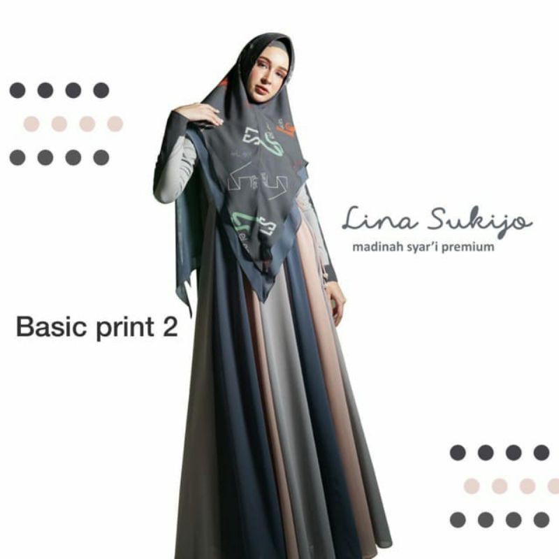 DRESS SYARI PREMIUM ORI LINA SUKIJO
