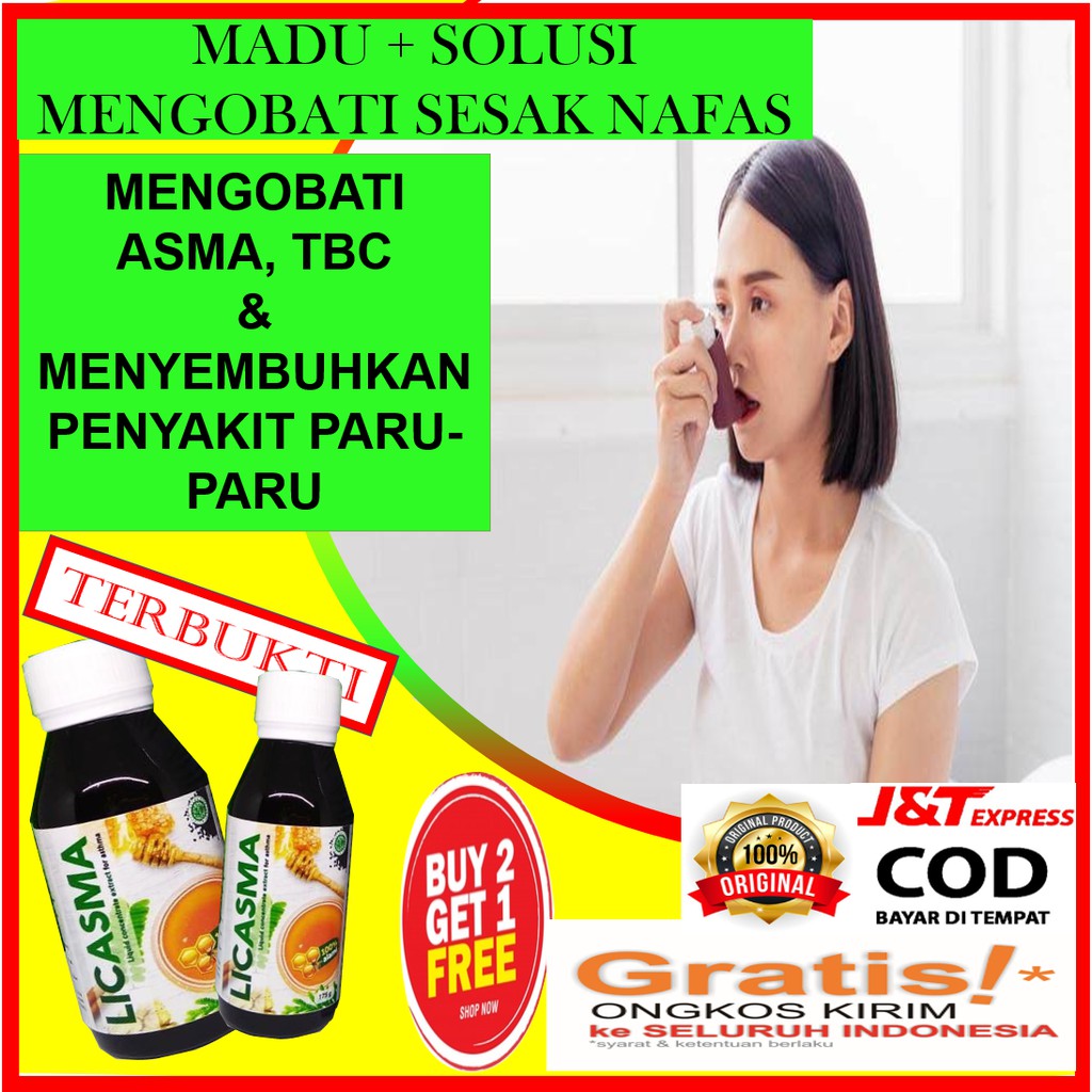 LICASMA MADU HERBAL 100% ORIGINAL , MENGOBATI BATUK , SESAK NAFAS , BRONKHITIS , GARANSI UANG KEMBAL