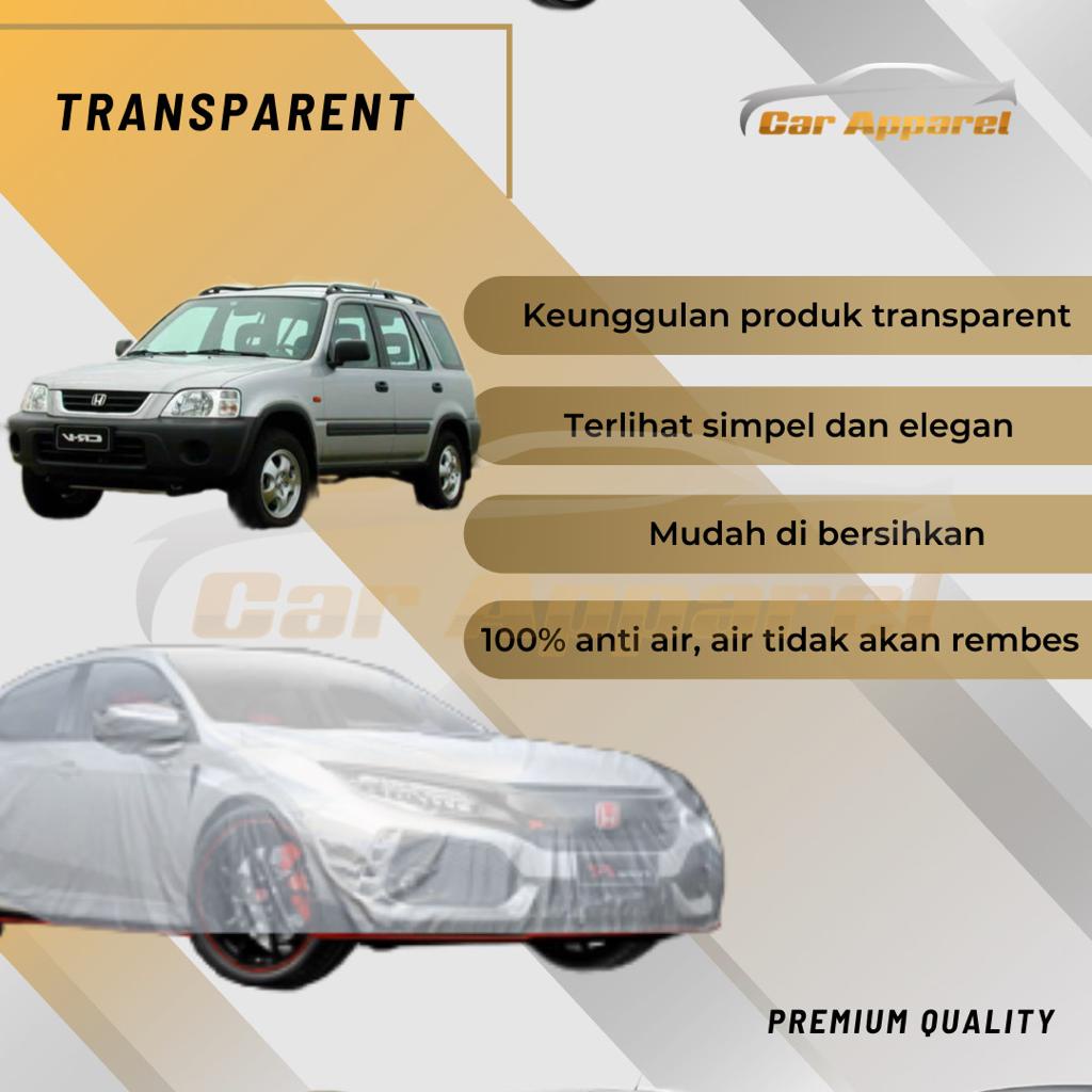 Cover Mobil CRV Gen1 1996-2001 Transparan Transparent Car Cover CRV