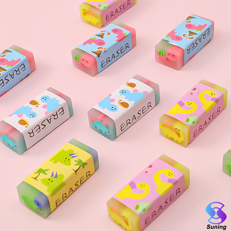 

Eraser Penghapus for student exam Cartoon Little Dinosaur Lucu