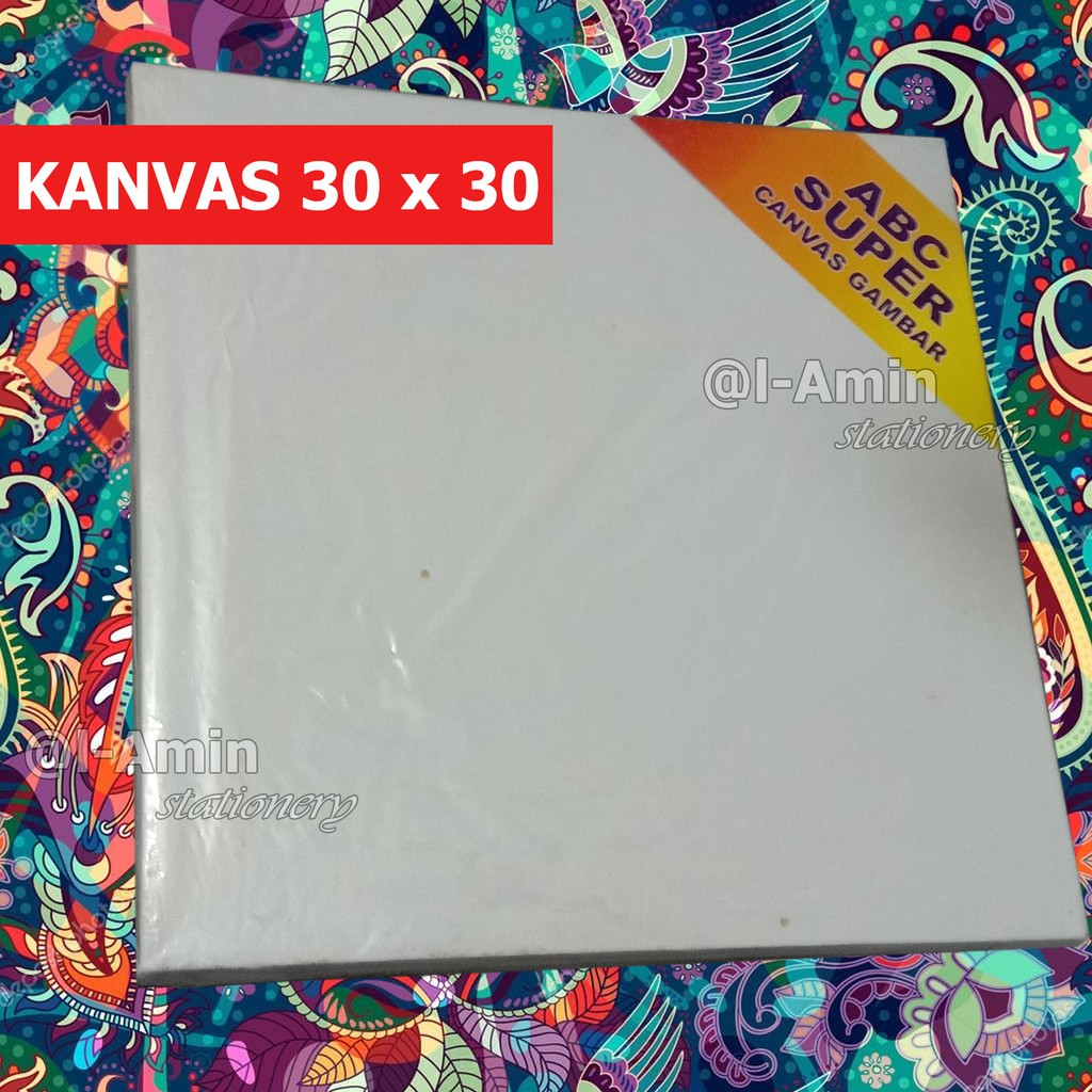 

Kanvas Lukis / Canvas 30 x 30 cm