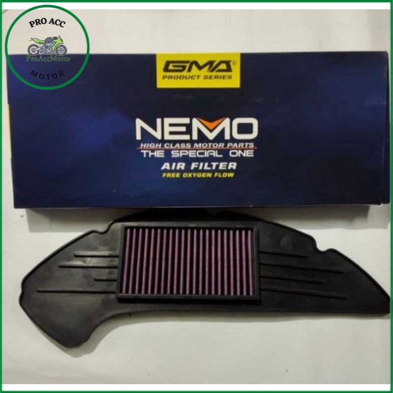 filter saringan Udara New Aerox Connected 2021 Nemo Ferox