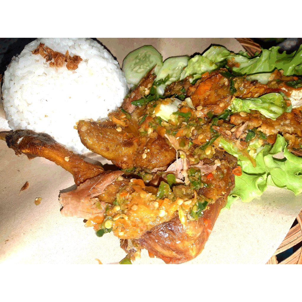 

Kuliner Bengkulu Bebek Penyet Cabe Setan Dapur Athar