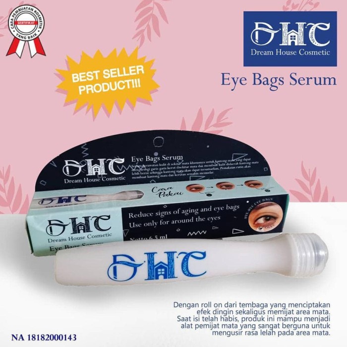 SYB DHC EYE BAGS SERUM - SERUM PENGHILANG KANTONG MATA - 6,5ml