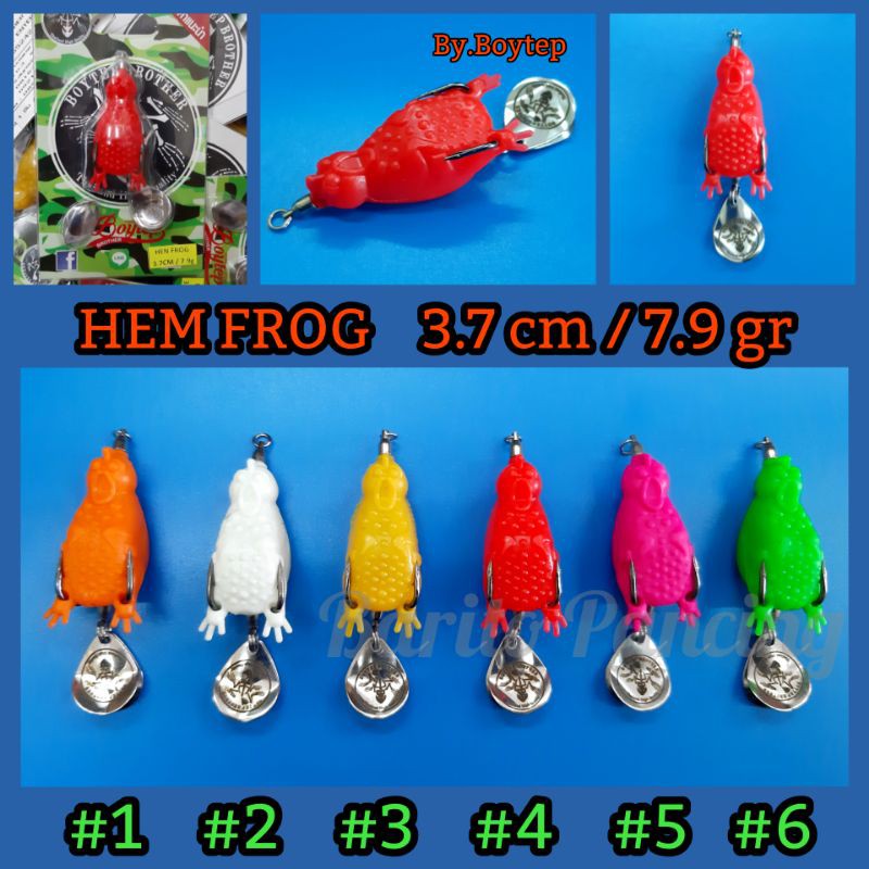 Boytep Hen Frog 3.7 cm 7.9 gr Umpan Pancing