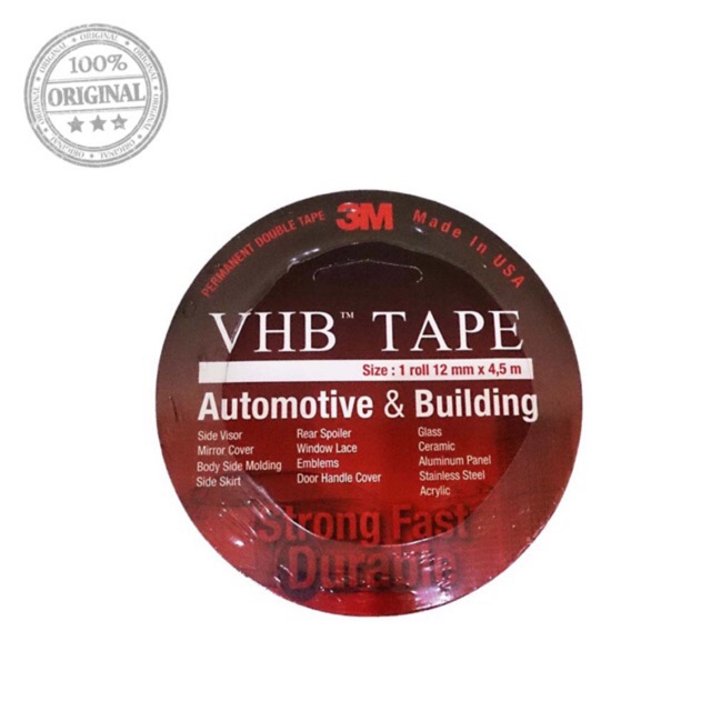 

Double tape 3M VHB (12 mm x 4.5 m)