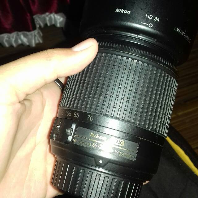 Lensa Nikon / Nikkor 55-200 mm