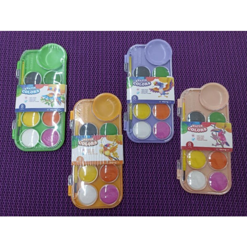 

CAT LUKIS CAT AIR SET 8 WARNA