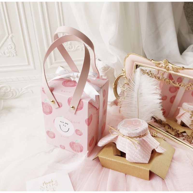 Tas Box Bag botol jar permen Paper Bag Hampers valentine Kado PB 14S