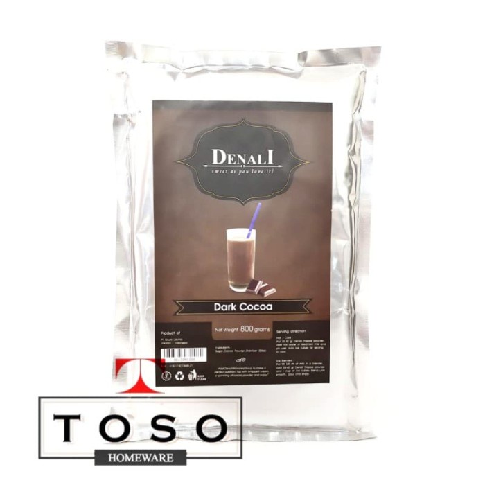 

DISKON - (BISA COD) Denali Frappe Powder Flavoured Dark Cocoa Bubuk Minuman