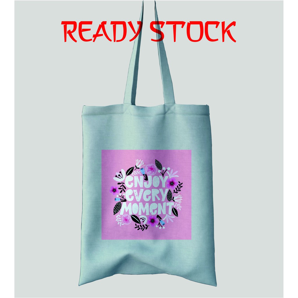 Totebag Premium - Canvas Drill - Bukan Blacu - Tas Fashion Wanita -  RS018