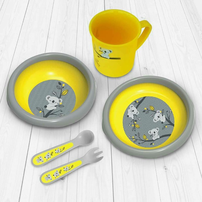 BABYSAFE Mealtime Collection Baby Feeding Set Alat Makan Bayi