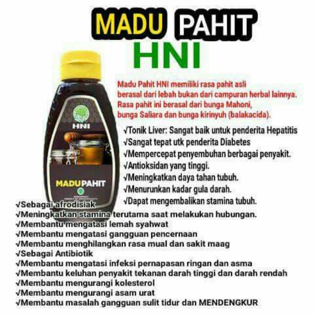 

Madu pahit