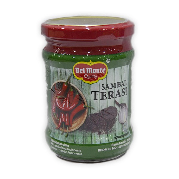 

Delmonte Sambal Terasi Jar 210 G