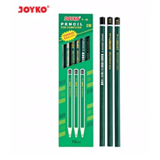 

Pensil Kayu Joyko 2B P 88 P88 Pencil ATK MURAH GROSIR [ 1 PCS ]