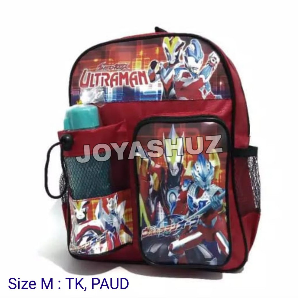 Tas Sekolah Ultraman Gratis Botol Minum