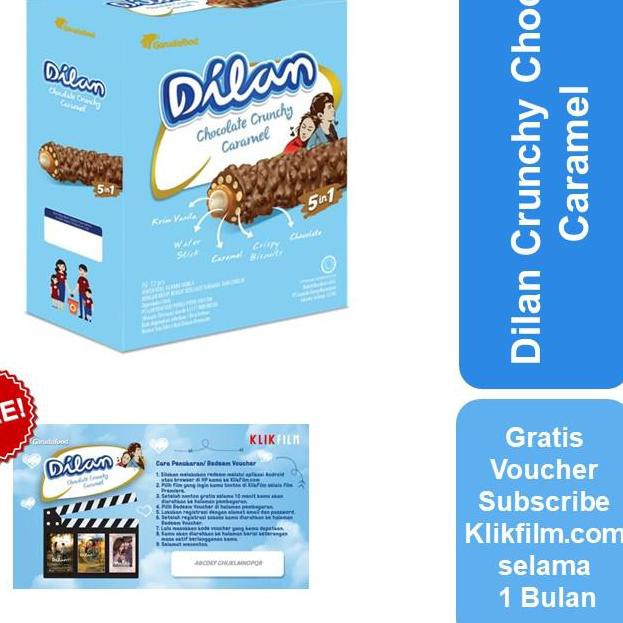 

DAPATKAN SEGERA Dilan Crunchy Choco Caramel 24 grx12 Pcs (1 Box) - Free Voucher Klikfilm.com^
