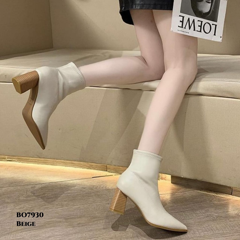 RESTOCK WYN SEPATU BOOTS FLAT KOREA BO7930