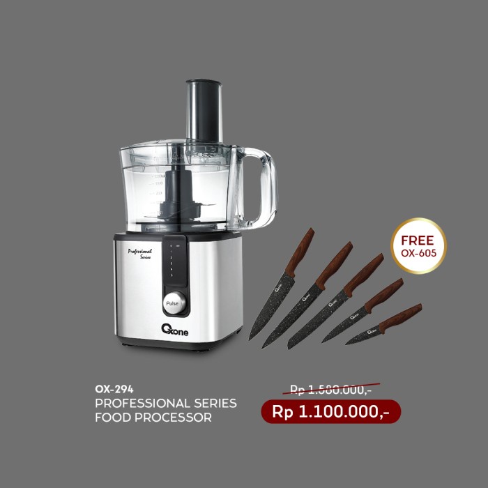 OXONE PROFESSIONAL FOOD PROCESSOR OX-294